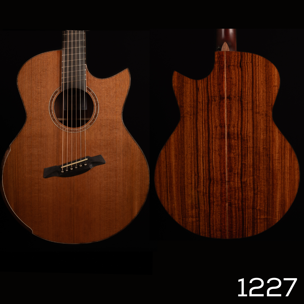 AVENIR 25 SERIES AUDITORIUM CEDAR SANTOS ROSEWOOD FAN FRET