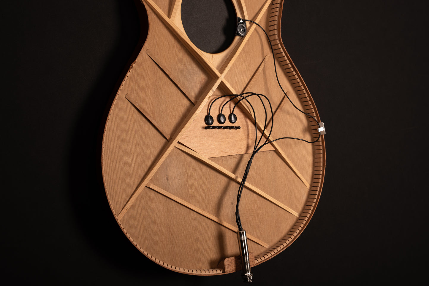 NS3V Natural Sound 3 Sensor Passive Pickup with Volume Control