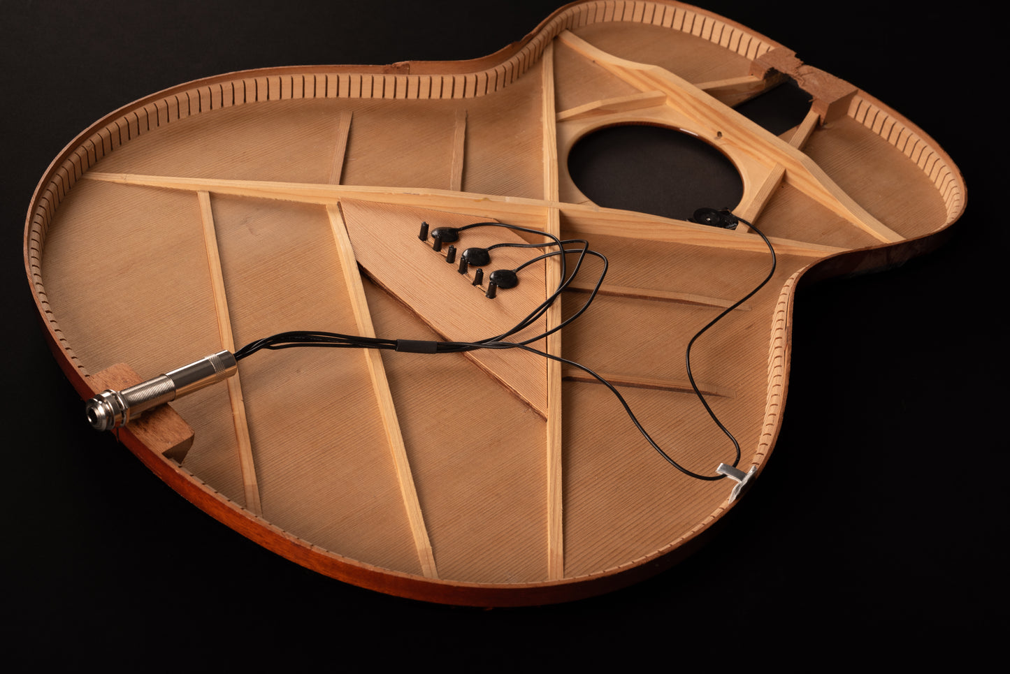 NS3V Natural Sound 3 Sensor Passive Pickup with Volume Control