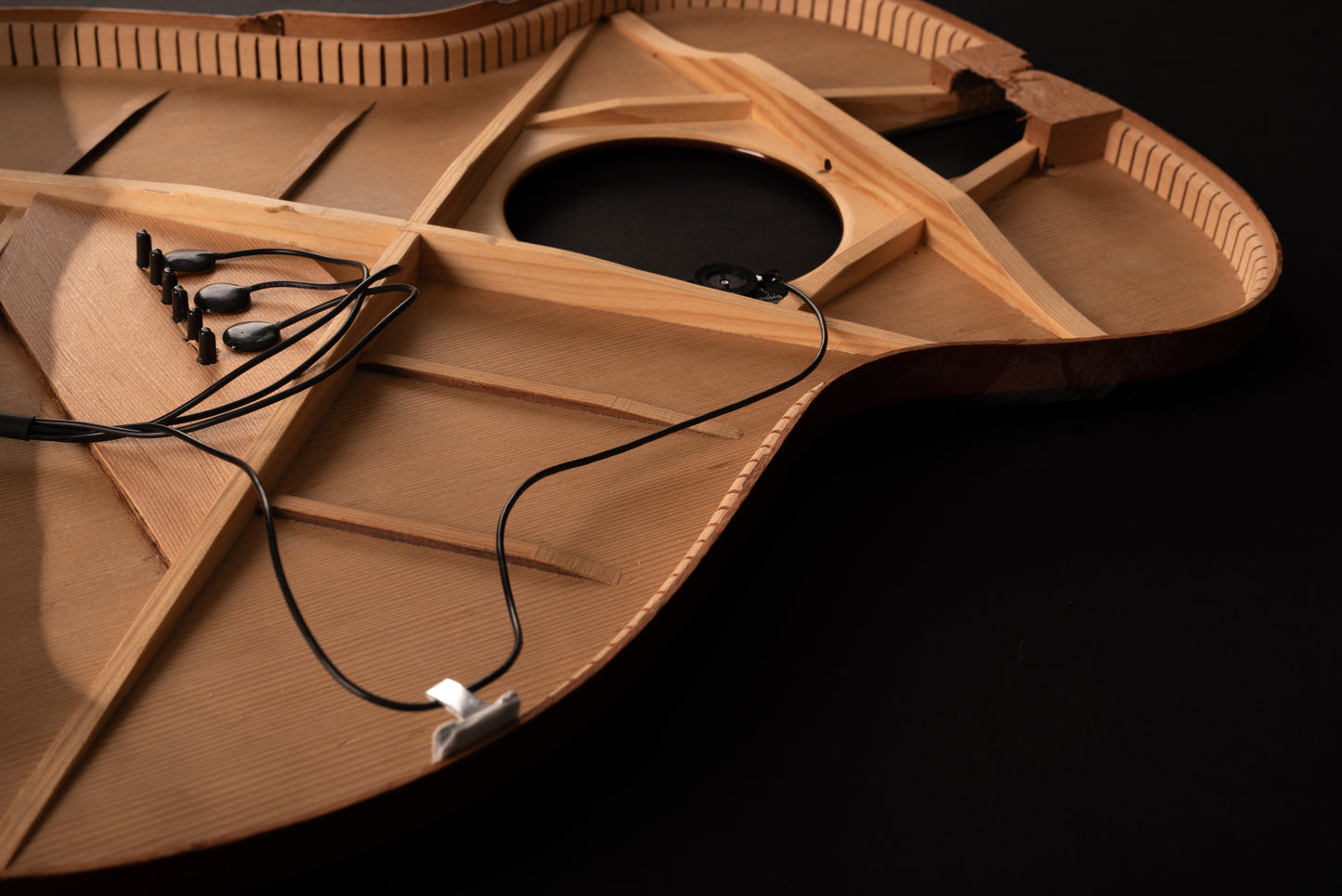 NS3V Natural Sound 3 Sensor Passive Pickup with Volume Control