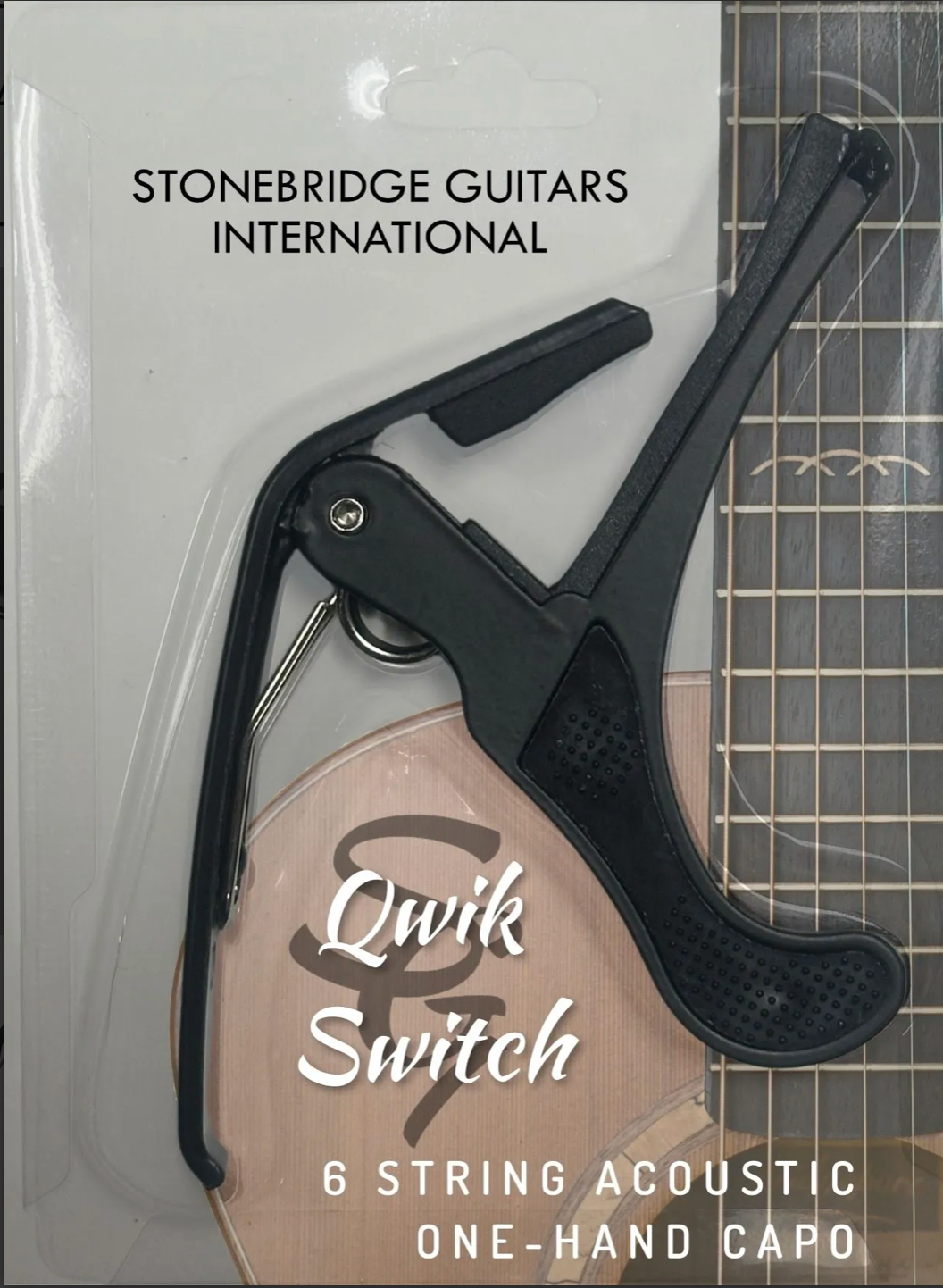 “Qwik Switch” Acoustic Guitar Capo