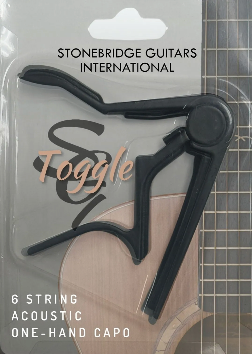 “Toggle” Acoustic Guitar Capo